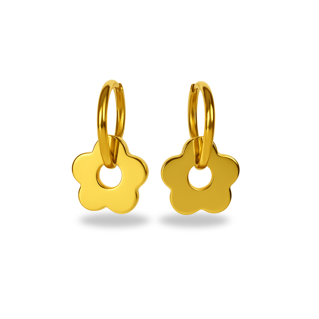 Boucles d'Oreilles Bloomy • Gold