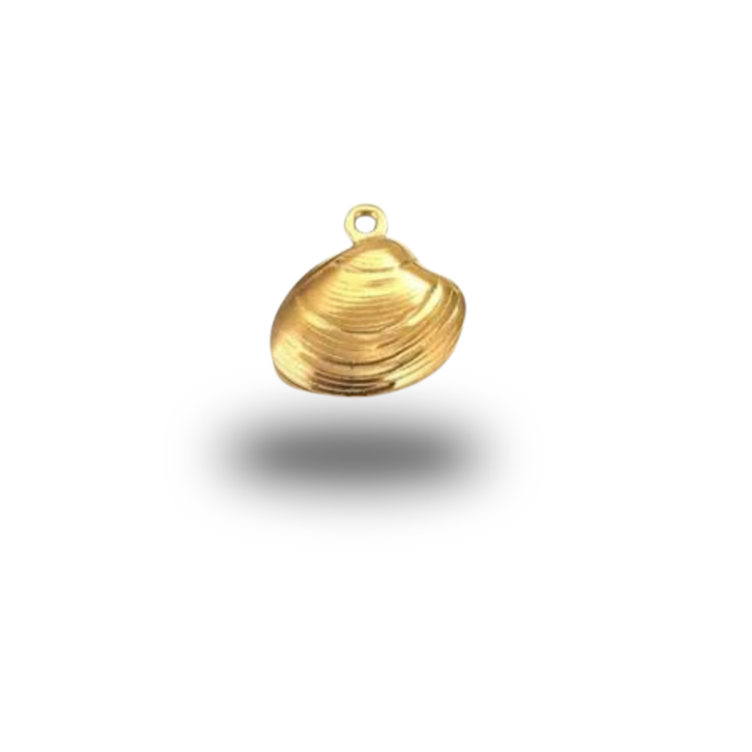 Charm Coquillage Doré